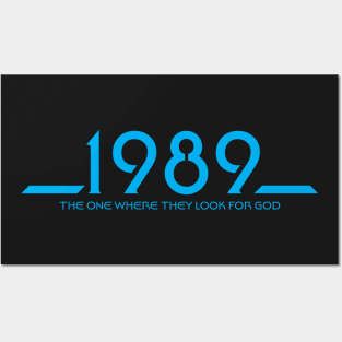 1989 Movie (Blue) Posters and Art